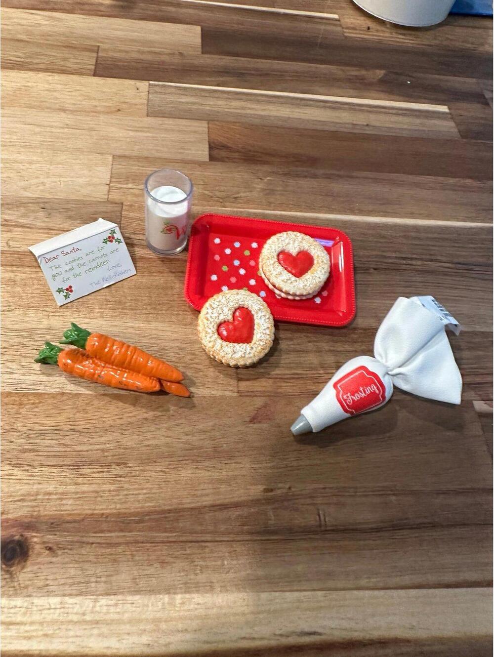 American Girl Wellie Wishers Milk & Cookies Set